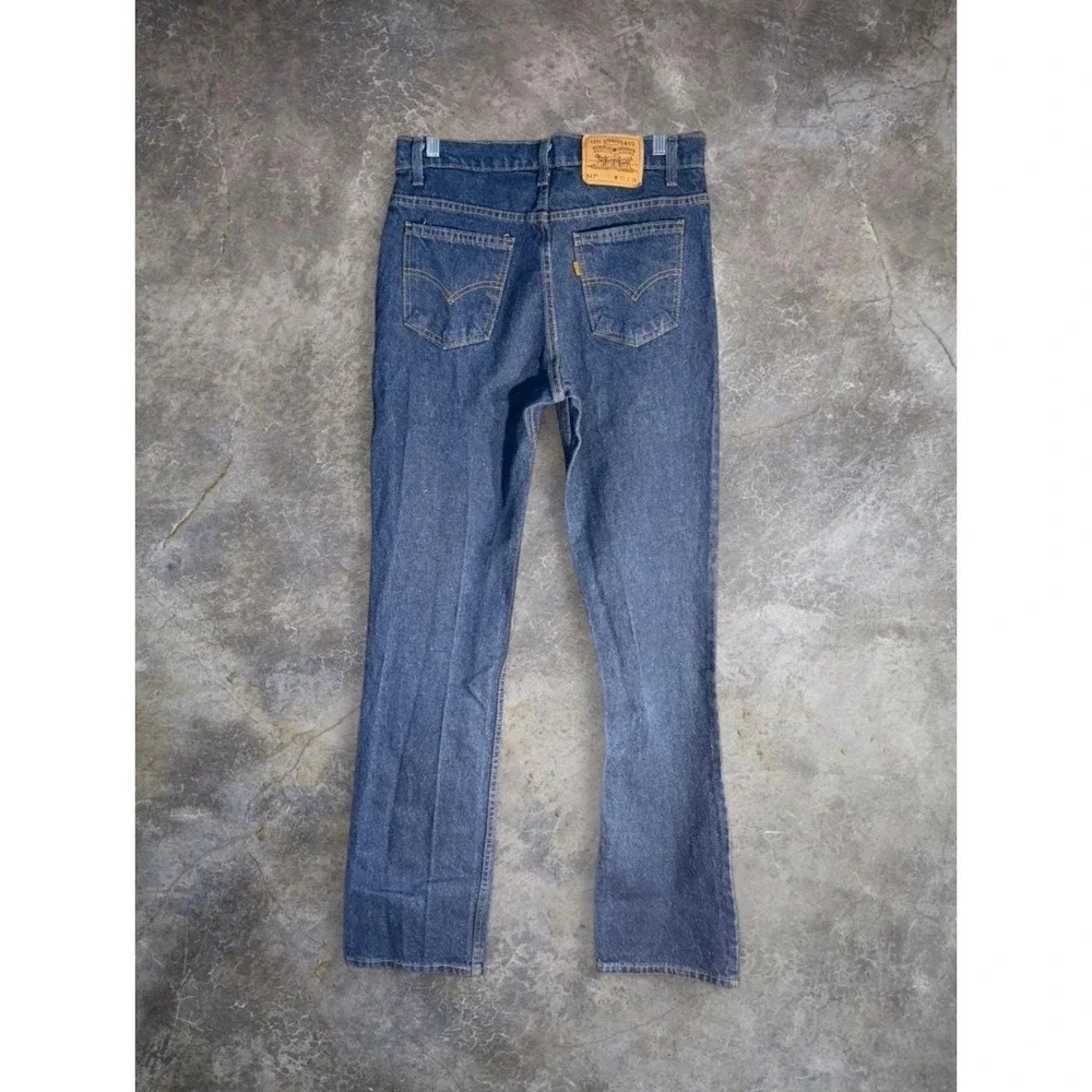 Vintage Levi's 517 Orange Tab Bootcut Jeans Made in USA